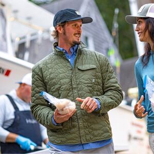 HUK Tarpon Quilt Shaket‎ Green size Small nwt